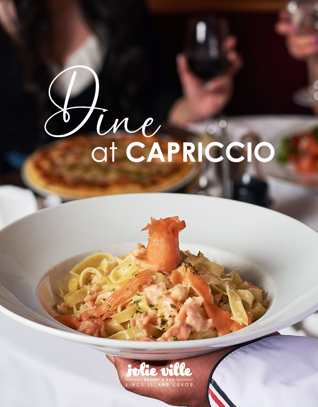 Capriccio Italian Restaurant-in-jolie-ville-hotel-spa-kings-island-luxor